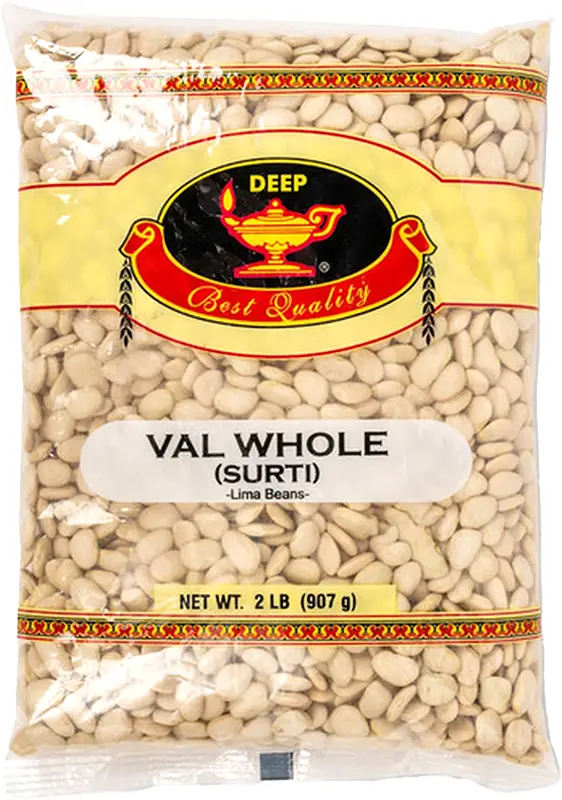 Deep Val Whole (Surti) Small Lima Beans (Beans)