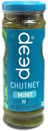 Deep Mint Chutney (7.7 oz bottle)