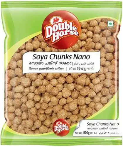 Double Horse Soya Chunks - Nano