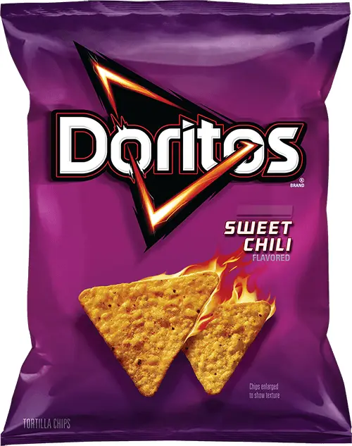 Doritos Sweet Chilli Flavour Corn Chips (India) (Other Snacks)