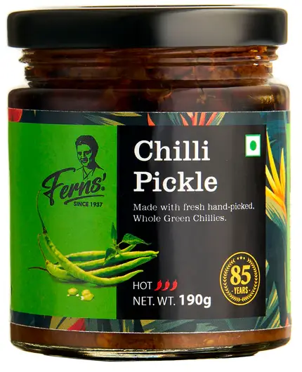 Ferns Chilli Pickle (Chili Pickles)