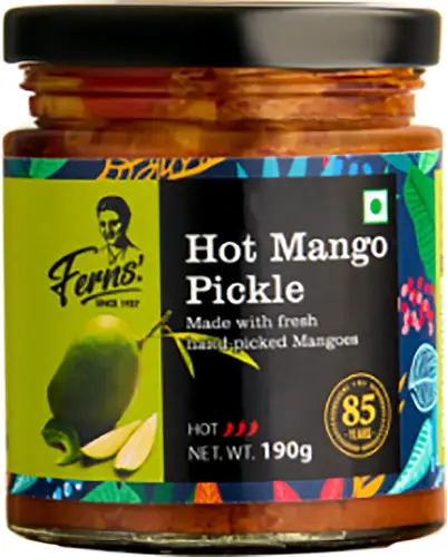 Ferns Hot Mango Pickle (Mango Pickles)