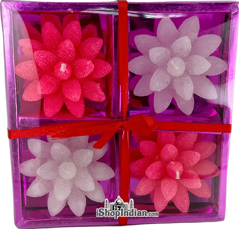 Floating Lotus Diya - 4 pack (ART16) (4 pack)