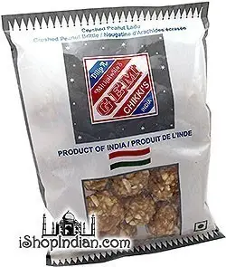 Gem Crushed Peanut Ladu (7 oz bag)