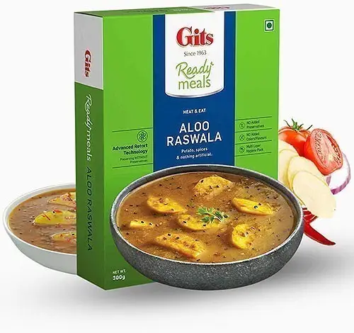 Gits Aloo Raswala (Ready-to-Eat) (10 oz pack)