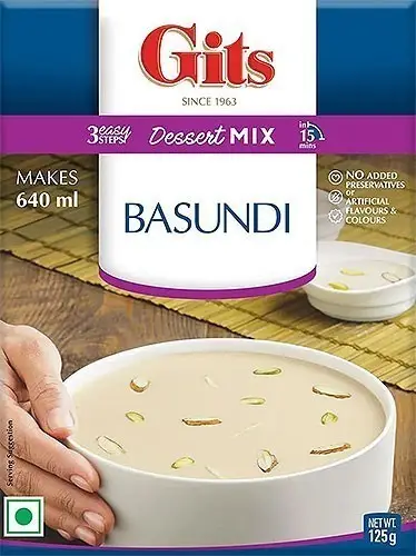 Gits Basundi Mix (125 gm box)
