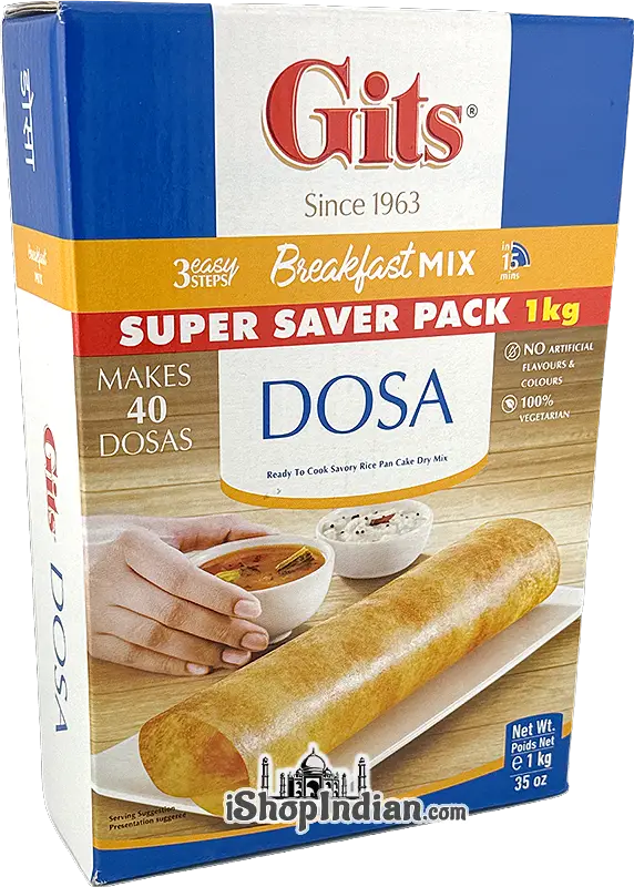 Gits Dosa Mix - 1 kg (Instant Mix)