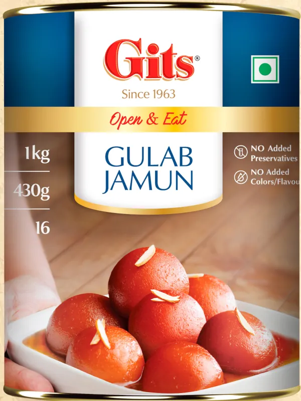 Gits Gulab Jamun (Open & Eat) (Sweets)