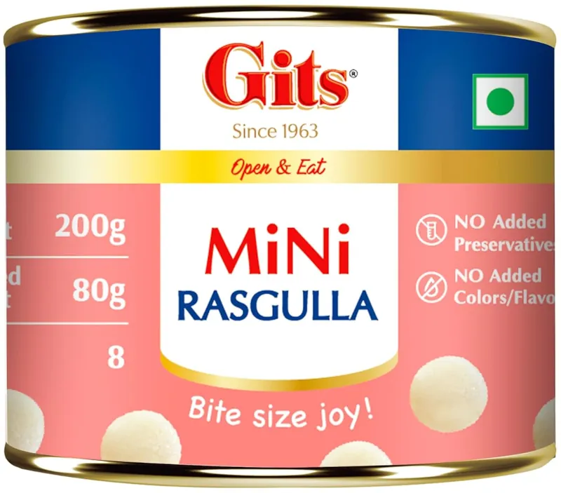 Gits MiNi Rasgulla (Sweets)