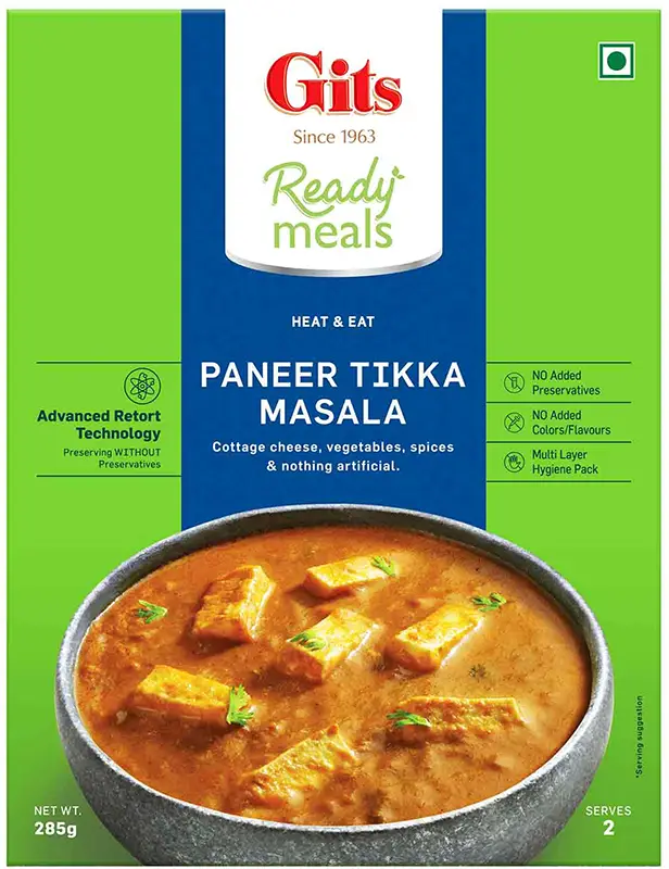 Gits Paneer Tikka Masala (Ready-to-Eat) (10 oz pack)