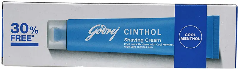 Godrej Shaving Cream - Menthol Mist (70 gm box)