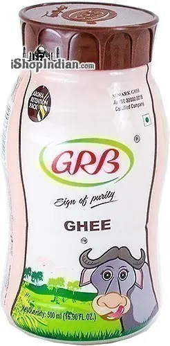 GRB Buffalo Ghee - 500 ml (500 ml bottle)