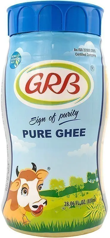 GRB Pure Cow Ghee - 830 ml (830 ml bottle)