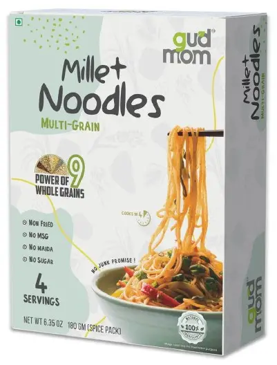 Gud Mom Millet Noodles (Multi-Grain) (Noodles & Vermicelli)