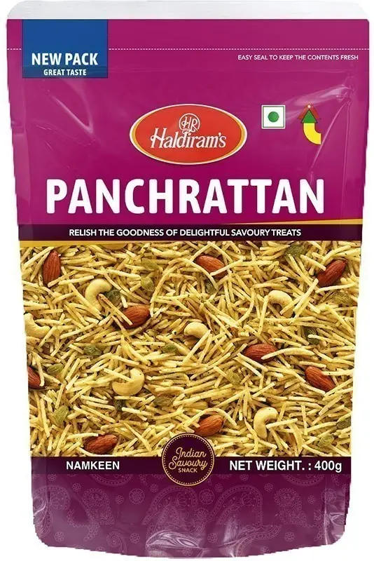 Haldiram's Panchrattan Snack Mix (14 oz bag)