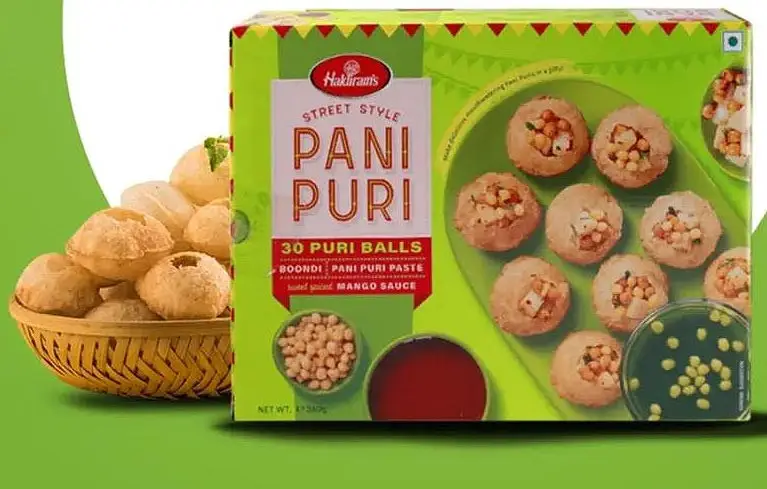 Haldiram's Instant Pani Puri Kit (360 gm box)