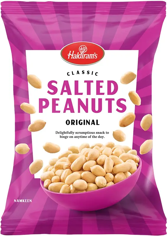 Haldiram's Classic Salted Peanuts (14 oz bag)