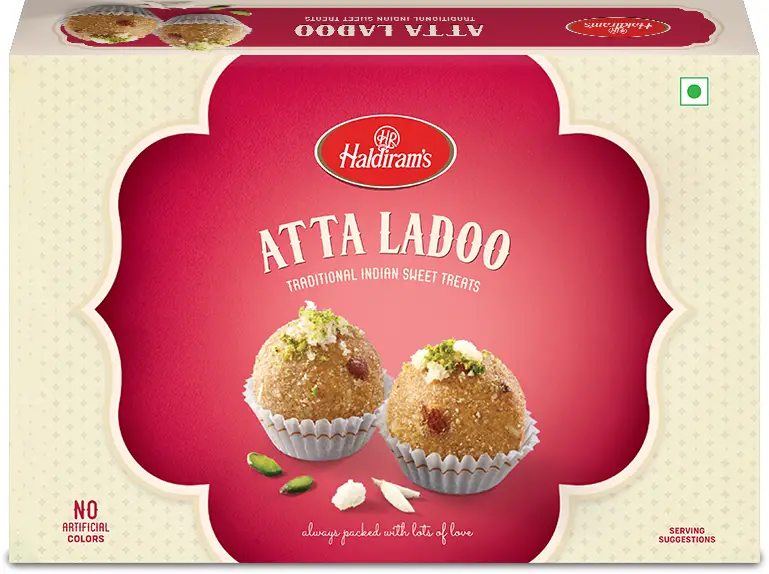 Haldiram's Atta Ladoo (400 gm box)