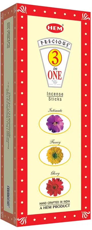 Hem Precious 3 in One Incense - 120 ct (Incense)