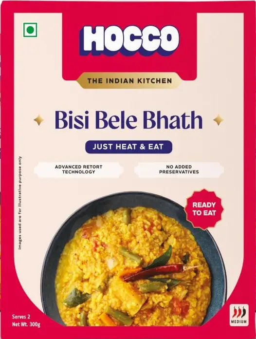 Hocco Bisi Bele Bhath (Ready-to-Eat) (Hocco Brand)