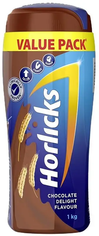 Horlicks Malted Drink Mix - Chocolate Delight - 1 kg (Beverages)