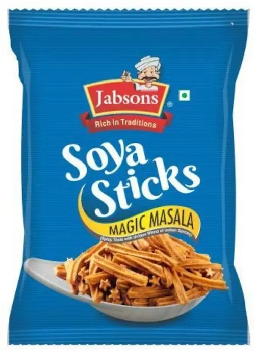 Jabsons Soya Sticks - Magic Masala (6.35 oz Pack)