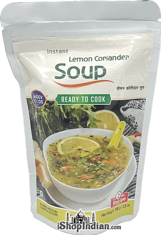 Jaidev Foods Instant Lemon Coriander Soup - Ready to Cook (Soup Mixes)