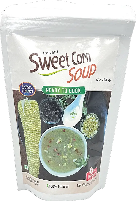 Jaidev Foods Instant Sweet Corn Soup - Ready to Cook (Soup Mixes)