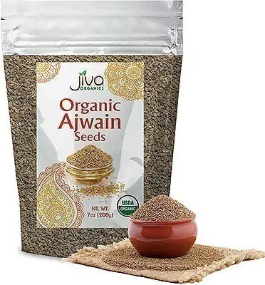 Jiva Organics Ajwain Seeds (7 oz bag)