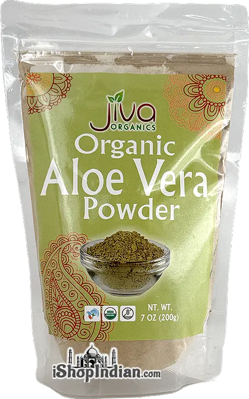 Jiva Organics Aloe Vera Powder (7 Oz Pack)