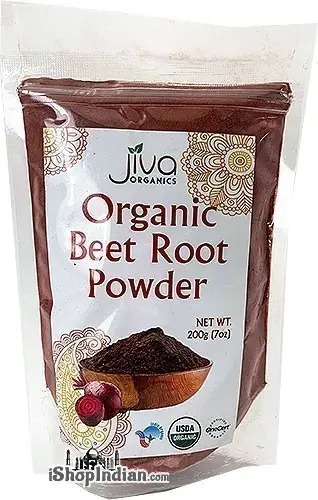 Jiva Organics Beet Root Powder (7 oz bag)