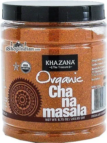 Khazana Organic Chana Masala (8.75 oz jar)