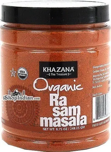 Khazana Organic Rasam Masala (8.75 oz jar)