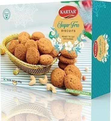 Kartar No Sugar Added Biscuits (10.5 oz box)