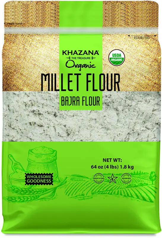 Khazana Organic Bajri Flour (Organic Flours)