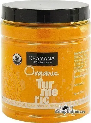 Khazana Organic Turmeric Powder (7 oz jar)