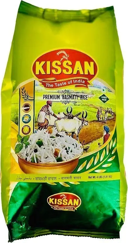 Kissan Premium Basmati Rice - 4 lbs (4 lbs bag)
