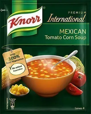 Knorr Mexican Tomato Corn Soup Mix (52 gm pack)