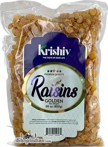 Krishiv Golden Raisins - 28 oz (28 oz bag)