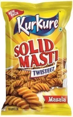 Kurkure Solid Masti Twisteez - Masala (61 gm pack)