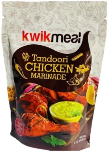 KwikMeal Tandoori Chicken Marinade (8 oz pouch)