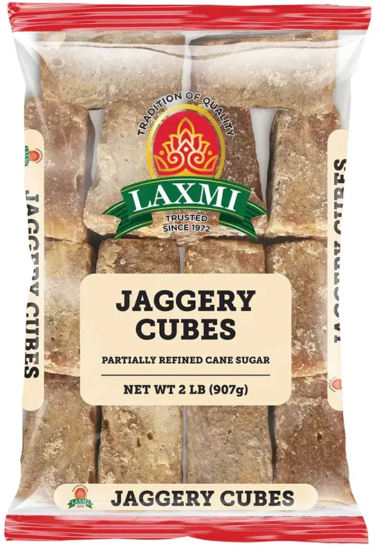 Laxmi Jaggery Cubes - 2 lbs (2 lbs bag)