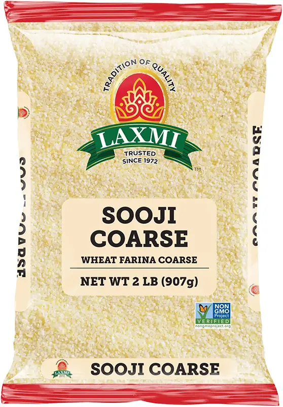Laxmi Sooji - Coarse - Wheat Farina - 2 lb (Flours, Grains & Millets)