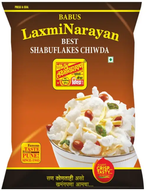 LaxmiNarayan Shabuflakes (Tapioca) Chiwda (Other Snacks)