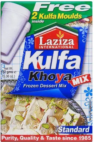 Laziza Kulfa Khoya Frozen Dessert Mix - Standard (5.36 oz box)