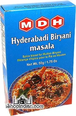 MDH Hyderabadi Biryani Masala (1.75 oz box)
