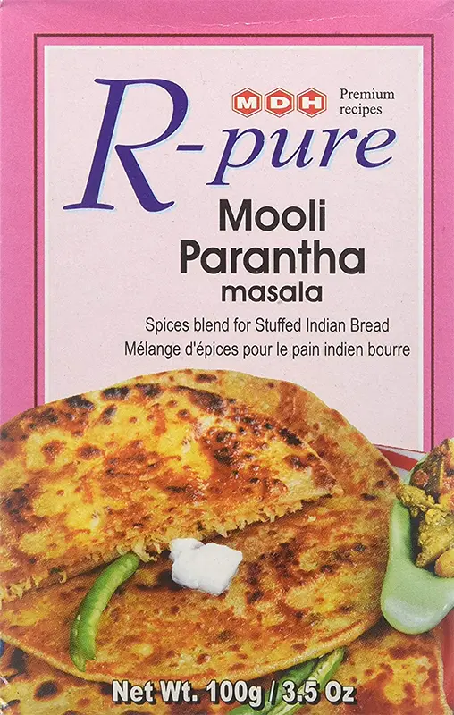 MDH Mooli Parantha Masala (3.5 oz box)