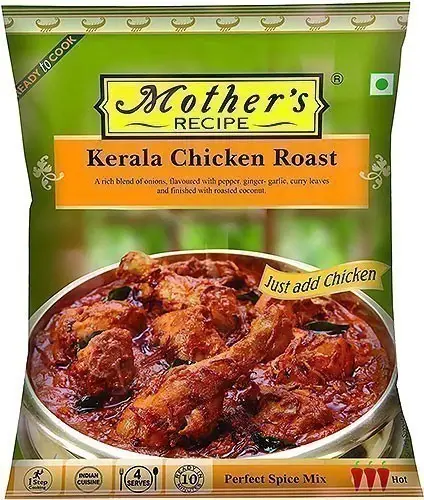 Mother's Recipe Kerala Chicken Roast Spice Mix (3.5 oz pouch)