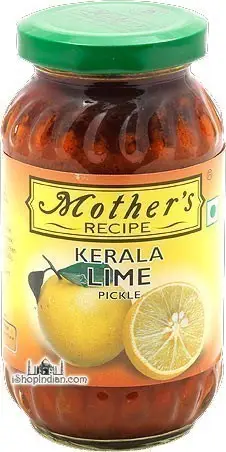 Mother's Recipe Kerala Lime Pickle (10.5 oz bottle)