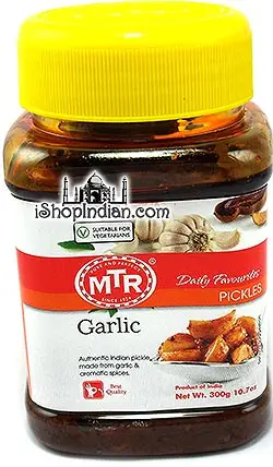 MTR Garlic Pickle (10.7 oz jar)